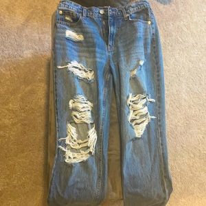 aeropostale mom jeans